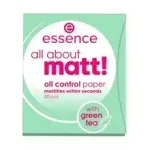 Essence "All About Matt! Oil Control Paper"