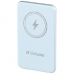 Verbatim Wireless Powerbank Charge 'n' Go 5,000mAh (sky blue, Qi, PD 3.0, Quick Charge 3.0)