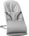BabyBjrn Bouncer Bliss Woven Mlange, Light Grey (006029)
