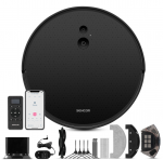 Robotic vacuum cleaner Sencor, black
