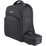 StarTech.com 15.6 Laptop Backpack with Removable Accessory Organizer Case - Professional IT Tech Backpack for Work/Travel/Commute - Ergonomic Computer Bag - Durable Ballistic Nylon - Notebook/Tablet P