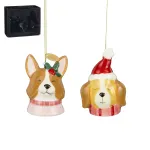 MICA ceramic christmas tree ornaments for dogs 2 pcs (1201176)