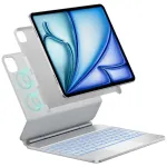 Typecase Edge+ case with keyboard for iPad Air 13" M2 (2024) | iPad Air 13" M3 (2025) white