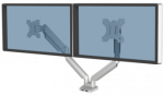 FELLOWES Monitor reinforcement PLATINUM Dual Monitor Arm Silver
