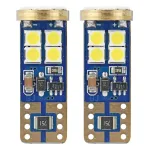 Amio LED CANBUS 12SMD 2835 T10e (W5W) White 12V/24V