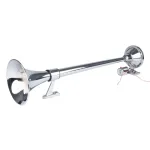 Amio Horn fanfare sound signal chrome 640mm 12V 24V -04076