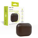 MOBILE ORIGIN Leather Case, brown - AirPods Pro 2