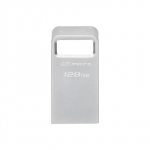 KINGSTON | USB 3.2 Flash Drive | DataTraveler micro | 128 GB | USB 3.2 | Silver