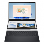 Asus | Zenbook Duo UX8406CA-PZ009W | Basalt Gray | 14 " | OLED | Touchscreen | 3K | 2880 x 1800 pixels | Glossy | Intel Core Ultra 9 | 285H | 32 GB | LPDDR5X | Solid-state drive capacity 2000 GB | Int