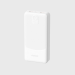 Dudao K10 Portable Power Bank 10000 mAh, 2xUSB-A 2.4A, White