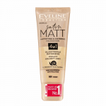 Eveline Satin Matt 4in1 101 Ivory 30ml