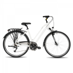 Bicycle ROMET Gazela 3, white (M)