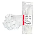 Amio Clamping bands white 2.5200mm 100 pcs. -04307