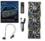 Lian Li Fan Uni Fan SL / 12SLLCD1W3B Black 3-Pack