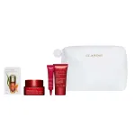 Clarins Multi-Intensive Set : Super Restorative, Reparative, Day Cream, For Face, 50 ml + Super Restorative, Reparative, Night Cream, For Face, 15 ml + Total Eye Lift Eye Serum, 7 ml + Double Serum, B