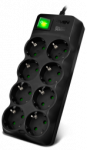 SVEN SF-08E-16 power strip, 8 sockets, 3m