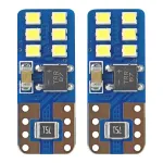 Amio LED CANBUS 12SMD UltraBright 2016 T10e (W5W) White 12V/24V
