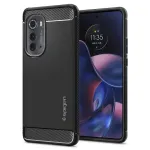 Spigen Rugged Armor, black - Motorola Edge 2022