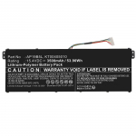 CoreParts Battery 51.68Wh Li-Polymer  15.2V 3400mAh, Black