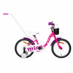 Children's bicycle TABOU Miss AL, 16" pink-white