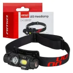Amio LED Headlamp XPG+COB 1200mAh (BATT) -04662