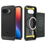 Spigen RUGGED ARMOR MAGSAFE GOOGLE PIXEL 9A MATTE BLACK