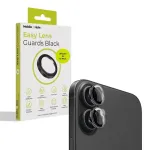 MOBILE ORIGIN Easy Lens guards, black - iPhone 16 / 16 Plus