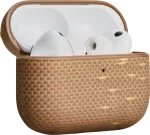 PITAKA Aramid Fiber Magnetic Case, Golden Glint - AirPods Pro 3