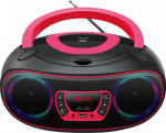 Denver TCL-212 BT Boombox CD/MP3/USB pink