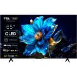 TCL 4K QLED TV | 65T69C | 65 inch | Smart TV | Google TV | UHD | Black