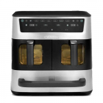 Cuisinart Tri Zone Double 13.6 L Stand-alone Hot air fryer Black, Silver