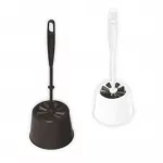 York Mini New toilet brush, black/white