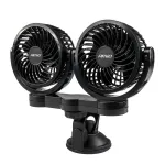 Amio Car fan with suction 2x4" 24V