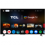 TCL 4K QLED TV | 55T69C | 55 inch | Smart TV | Google TV | UHD | Black