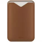 uniq Magnetic wallet Lyden Evo stand phone, caramel