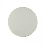 OEM Metal plate for magnet holders - round silver