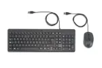 HP Mouse and keyboard set 150 / 240J7AA#ABB Black