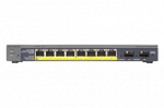 NETGEAR GS110TPv3 8 Port Gigabit Ethernet Smart Switch (8x PoE)