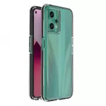 Hurtel Spring Case silicone cover with frame for Realme 9 Pro, black
