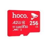 Hoco Memory card microSD 256GB class 10 UH-1 U3 V30 A2 red