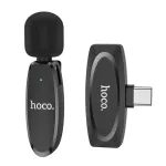 Hoco Wireless lavalier microphone USB C L15 black
