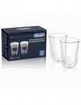DELONGHI Glass cups, 190ml, 2 pieces