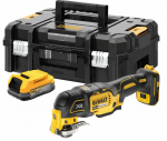 DeWalt Multifunctional saw DCS356E1T-XJ 18V 1x1.7Ah TSTAK