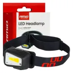 Amio LED Headlamp COB 1800mAh (BATT) -04666