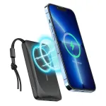 VEGER MagOn VP1151 / W1151 Power Bank | 10,000 mAh | 20W | PD, QC | USB-C, Wireless, MagSafe | black