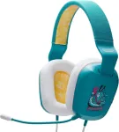 PowerA Wired gaming headphones 3.5 mm jack Fortnite Light turquoise white