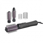 PHILIPS Hot Air Styler | BHA715/00 7000 Series | Ion Conditioning | 3 Heat Settings | 1000 W | Dark Charcoal Gray/Light Pink Metallic