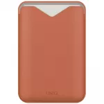 uniq Magnetic wallet Lyden Evo stand phone terracotta