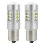 Amio LED CANBUS 3030 24SMD 1156 BA15S P21W White 12V/24V