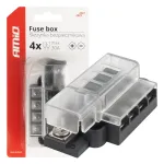 Amio Fuse box 4 sockets -03835